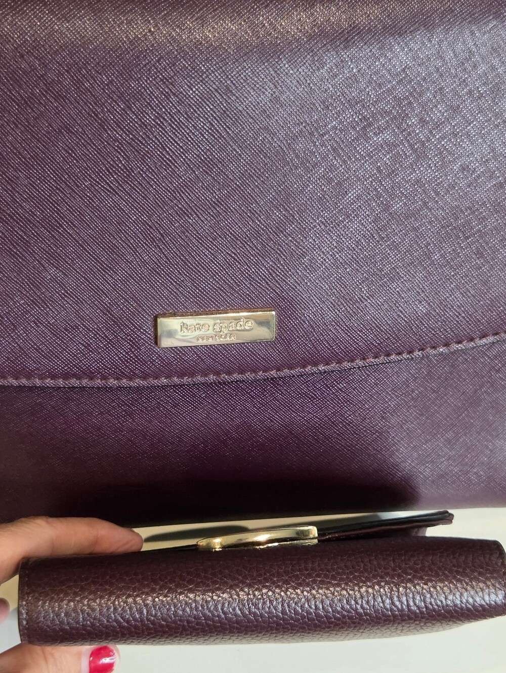 Kate Spade Laurel Way Lilah Satchel & Kate Spade Callie Wallet - Picture 14 of 15